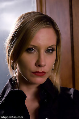 Two girls compete for one job in lesbian BDSM..