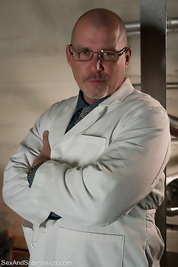 Female prisoner chosen for sex and bondage experiments.