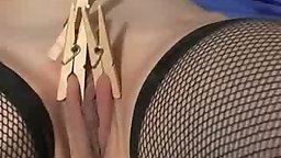 Slavegirl Katjas first experience as with BDSM and lesbian humiliation.