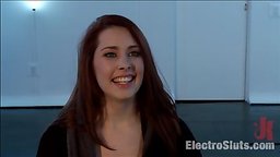 Zappers, sticky pads and the dick-on-a-stick are Melody Jordans introduction to electrosex at the hands of Chanel Preston!...