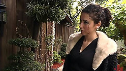 Roxanne is being a naughty sub so I use electricity to punish and train her. Wrapped in black and gagged I fuck her with...