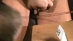 Magick plays with the screaming painslut Crystel Lei