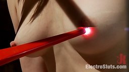 For most people, getting locked in a cage would be torture enough. But at Electrosluts, we call that a good beginning. Mallorys...