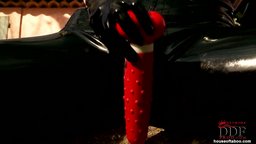 Mysterious Lucy Latex is the newest latex kink super hero!