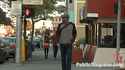 She is humiliated, flogged, double teamed, anally fucked and covered in cum in front of a huge crowd....